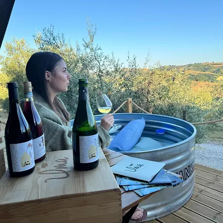 Glamping Uma Casanatura Οργανωμένο κάμπινγκ Cellino Attanasio