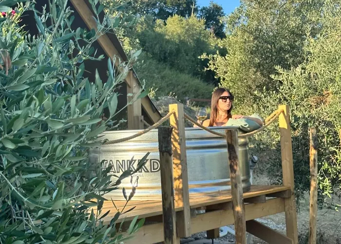 Luxury tent Glamping Uma Casanatura Cellino Attanasio