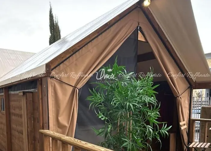Роскошный шатер Glamping Uma Casanatura