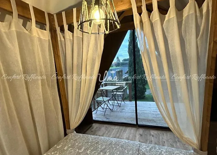 Glamping Uma Casanatura Luxury tent Cellino Attanasio