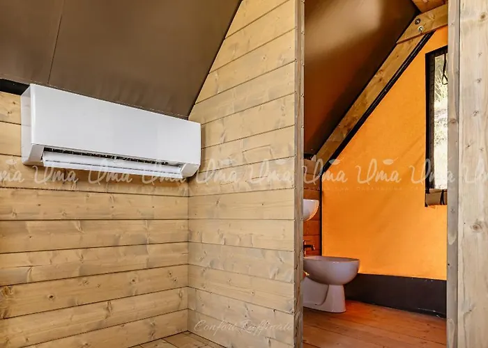 Glamping Uma Casanatura Luxury tent Cellino Attanasio